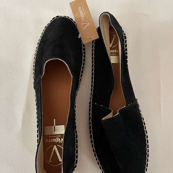 Viguera - Authentic Black Spanish Espadrilles - Size 40. NEW With Tags. - Picture 2 of 9